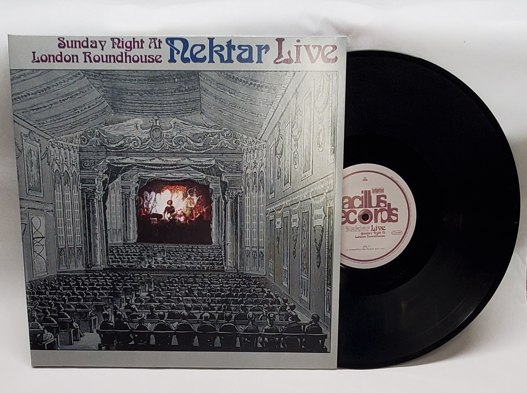 Nektar – Sunday Night At The London Roundhouse Double Vinyl LP, German on Bellaphon – Nektar